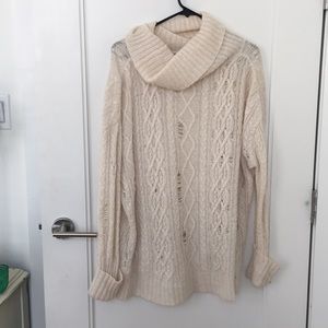 Free people cream sweater